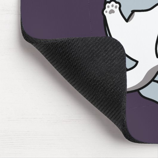 Meow Pounce Snuggle - Niedliche schlafende Katzen Mousepad (Ecke)