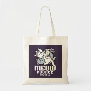 Meow Pounce Snuggle - Niedliche schlafende Katzen Tragetasche