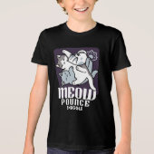Meow Pounce Snuggle - Niedliche schlafende Katzen Tri-Blend Shirt (Vorderseite)