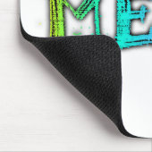 Meow-Regenbogen Mousepad (Ecke)