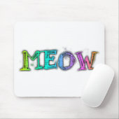 Meow-Regenbogen Mousepad (Mit Mouse)