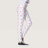 Meow Retro Kitty Cat Leggings (Rechts)