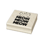 Meow-Rubber-Briefmarke Gummistempel (Stempel)