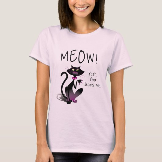 MEOW! Shirt (Vorderseite)