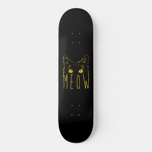 Meow Skateboard (Vorderseite)