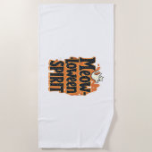 Meow Spirit Cat Strandtuch (Vorderseite)