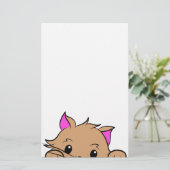 Meow stationär briefpapier (Stehend Vorderseite)