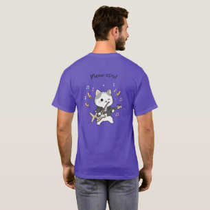 Meow-stro: Rock & Roll Gitarrenheld T-Shirt