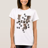 "MEOW"-T - Shirt (Vorderseite)
