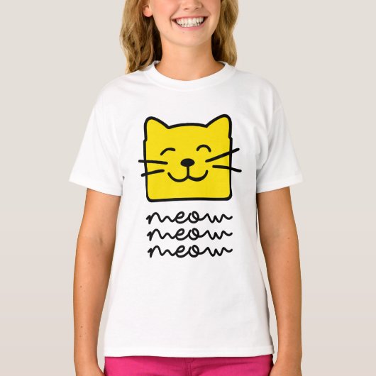 Meow T-Shirt (Vorderseite)