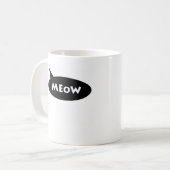 Meow-Tasse Kaffeetasse (Vorderseite Links)