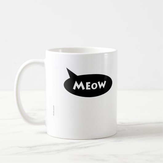 Meow-Tasse Kaffeetasse (Links)