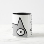 Meow-Tasse Tasse (Zentrum)
