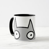 Meow-Tasse Tasse (Vorderseite Links)