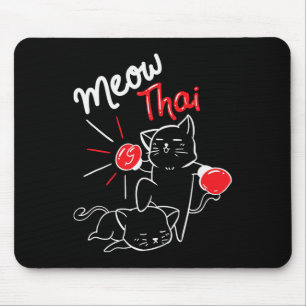Meow Thai I Muay Thai Boxing I Muay Thai Männer Fr Mousepad