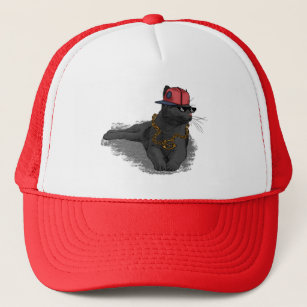 Meow Town Trucker Hat Truckerkappe