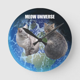 MEOW UNIVERSE RUNDE WANDUHR