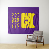 Meow Wandteppich (Beispiel (Horizontal))