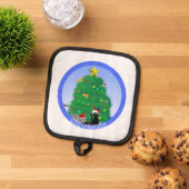 Meow-y Christmas Topflappen (Oben Unten)