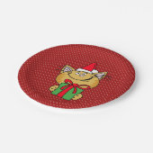 Meowa Catmas Chrustmas Cat Paper Teller (Schrägansicht)