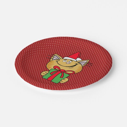 Meowa Catmas Chrustmas Cat Paper Teller (Schrägansicht)