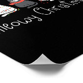 Meowa Catmas Weihnachten Weihnachten Niedliche Kat Poster (Ecke)