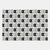 Meowa Catmas Weihnachten Weihnachtskat Ugly Sweate Geschenkpapier Set (Vorderseite 3)