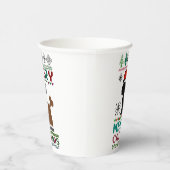 Meowa Catmas Weihnachten Weihnachtskat Ugly Sweate Pappbecher (Rechts)