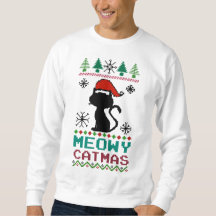 Meowa Catmas Weihnachten Weihnachtskat Ugly Sweate