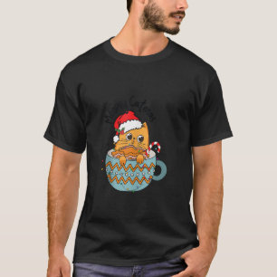 Meowa Catmas Weihnachtsfeier Tasse Lights Funny Xm T-Shirt