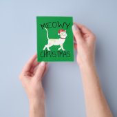Meowa Christmas - Funny Christmas Flyer (Gruppe)