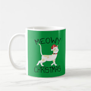 Meowa Christmas - Funny Christmas Kaffeetasse