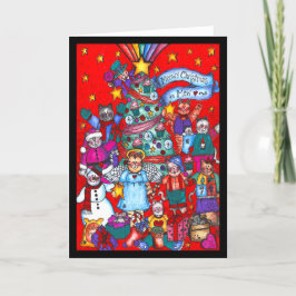 Meowa Christmas to Mew Card Karte
