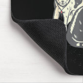 Meowboys Hard Times Tough Kitties Cowboy Cats With Mousepad (Ecke)