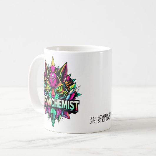 MEOWCHEMIST Tasse (Vorderseite Links)