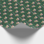 MeowChristmas Niedlich Kitten Wrapping Paper 2b Geschenkpapier (Ecke)