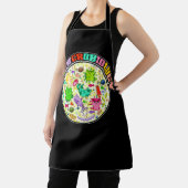 Meowcrobiology Cat Meow Microbiology Science Bakt Schürze (InSitu)