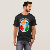 Meowcrobiology Microbiology Science Bacteriology C T-Shirt (Vorne ganz)