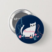 Meowderino (mit Waffen) Button (Vorne & Hinten)