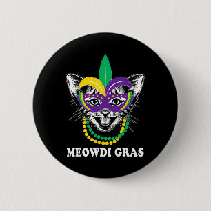 Meowdi Gras Mardi Gras Cat Lover New Orleans Louis Button