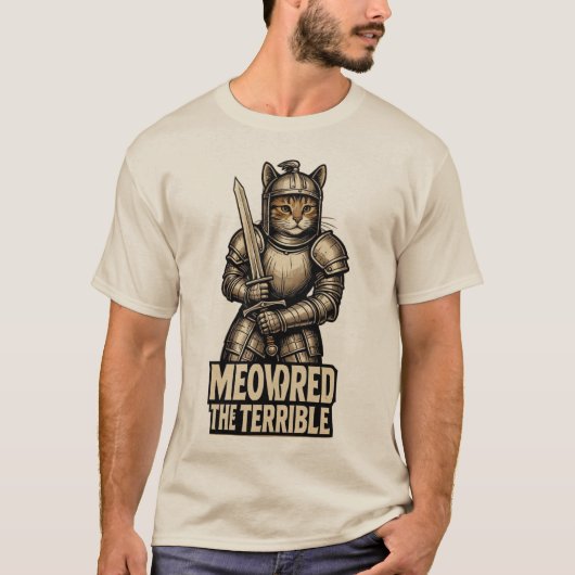 MEOWDRED DER FÜRCHTERLICHE T-Shirt (Vorderseite)