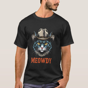 MEOWDY Fantasievolles Kätzchen T-Shirt