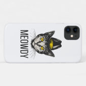 Meowdy Funny Cat Case-Mate iPhone Hülle (Rückseite (Horizontal))