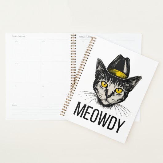 Meowdy Funny Cat Planer (Anzeige)