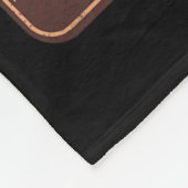 Meowdy! Funny Country Music Cat Cowboy Hat Poster Fleecedecke (Ecke)