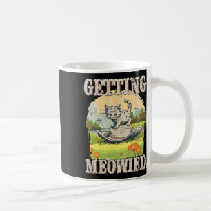 Meowdy Junggeselinnen-Abschied Cowgirl Cowboy Cat Kaffeetasse