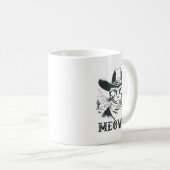 Meowdy - Mashup Between Meow And Howdy - Funny Cat Kaffeetasse (VorderseiteRechts)
