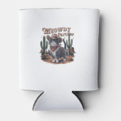 Meowdy Partner Cowboy Cat Vintag Dosenkühler (Vorderseite)