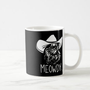 Meowdy Texas Cat Meme Kaffeetasse