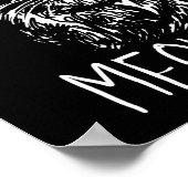 Meowdy Texas Cat Meme Poster (Ecke)